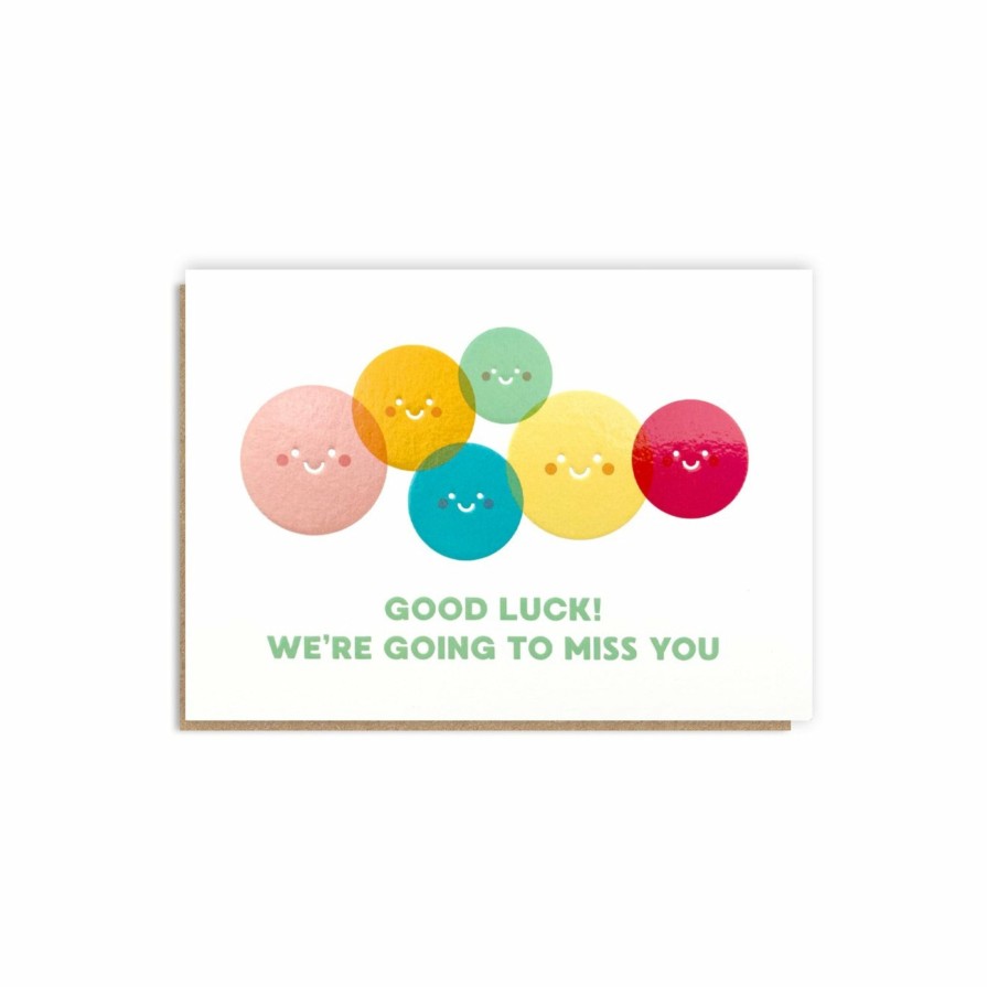 Greetings Cards Stormy Knight Good Luck & Leaving Cards | Miss You Face