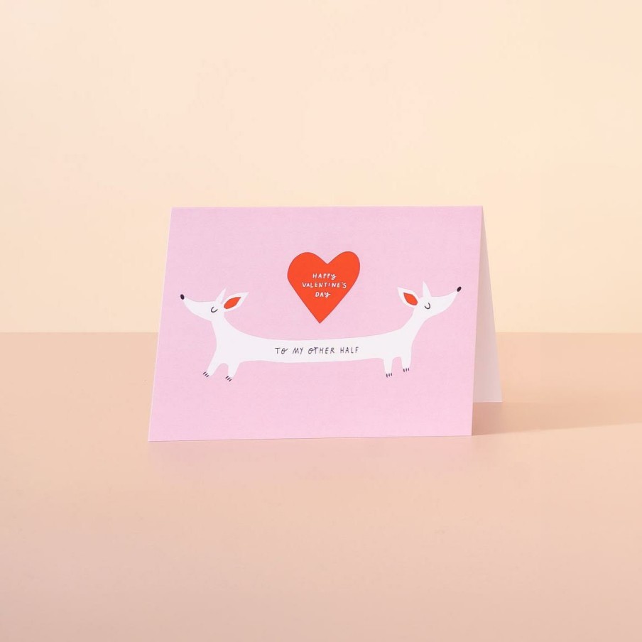 Greetings Cards Badger & Burke Valentine'S Day Cards | Other Half