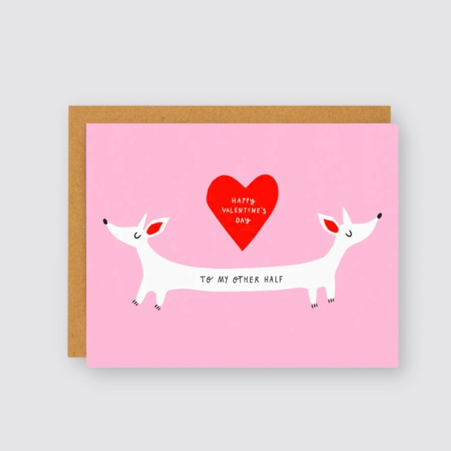 Greetings Cards Badger & Burke Valentine'S Day Cards | Other Half