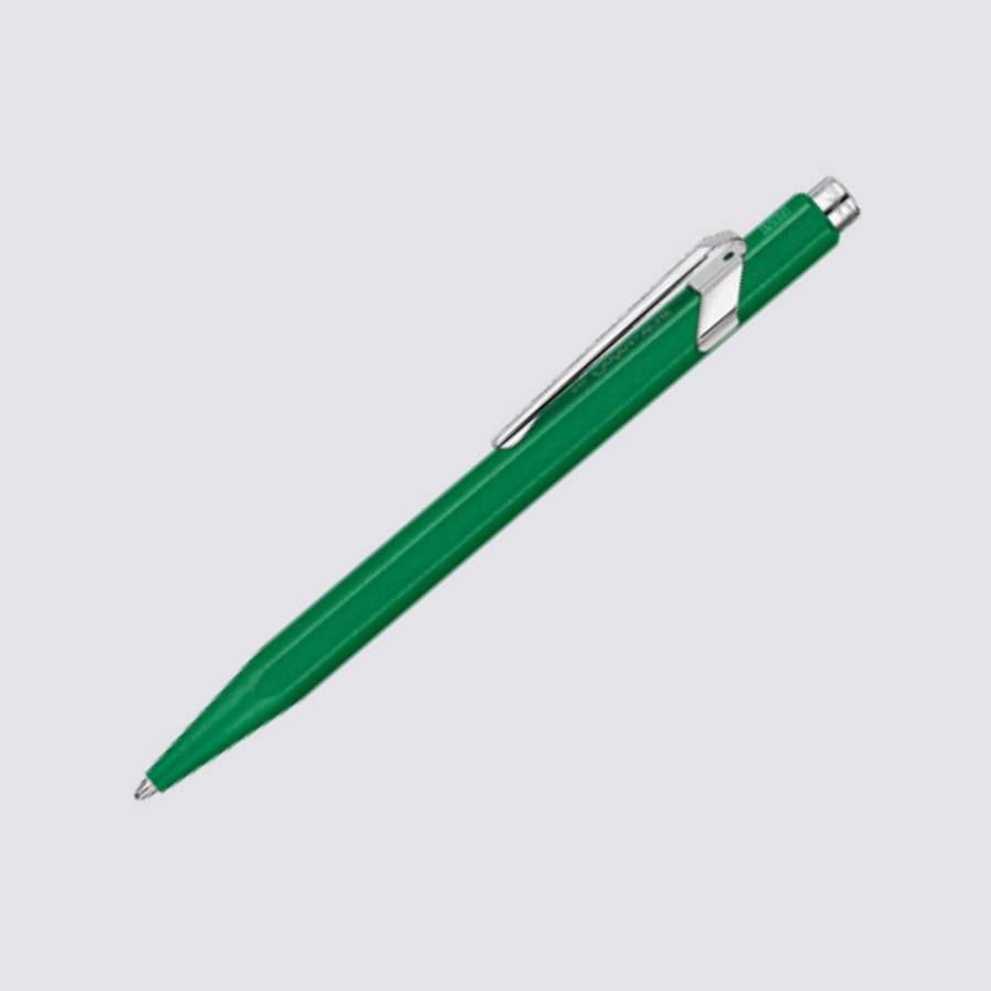 Stationery Caran d'Ache Ballpoint Pens | 849 Ballpoint Pen - Colormat-X Green