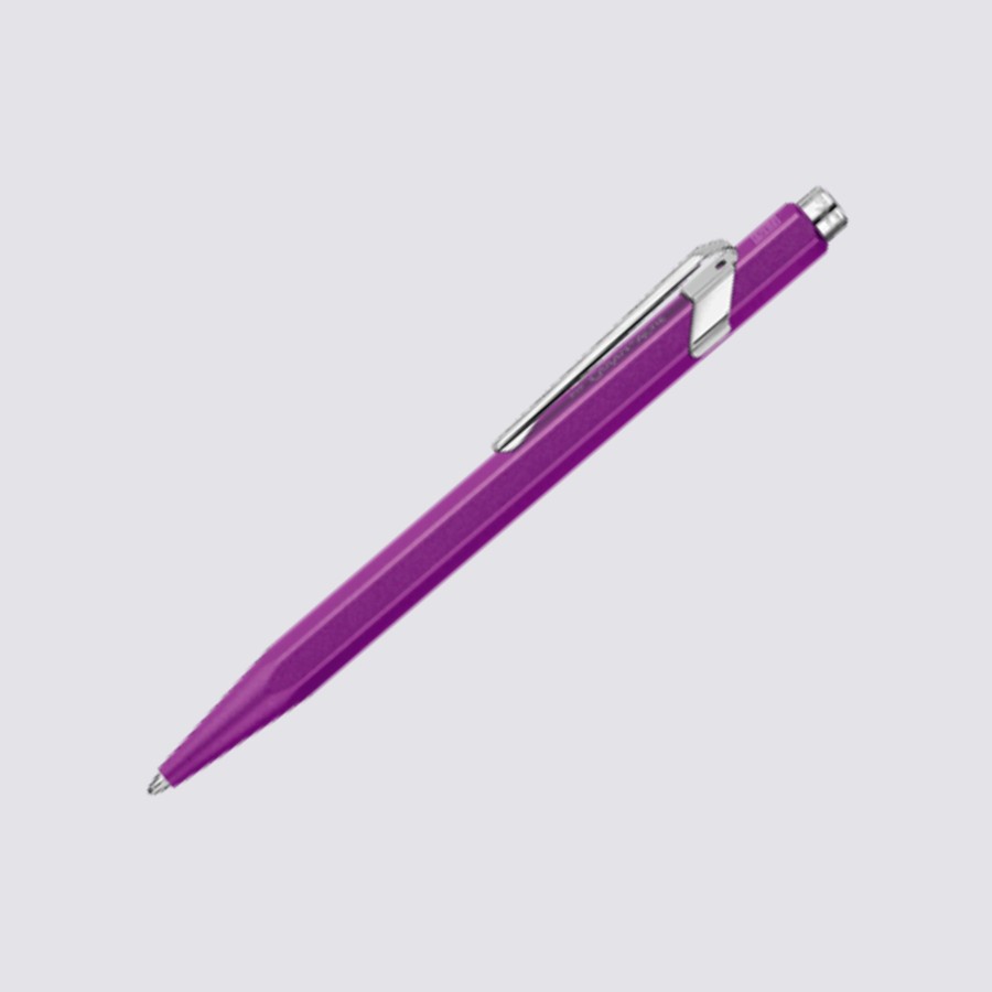 Stationery Caran d'Ache Ballpoint Pens | 849 Ballpoint Pen - Colormat-X Violet