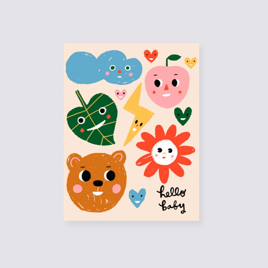 Greetings Cards Carolyn Suzuki New Baby Cards | Sunny Faces