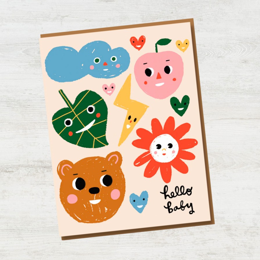 Greetings Cards Carolyn Suzuki New Baby Cards | Sunny Faces