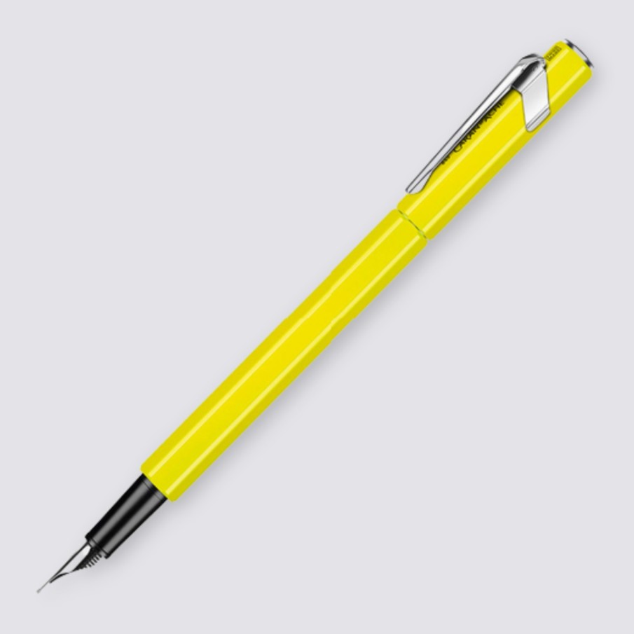 Stationery Caran d'Ache Fountain Pens | 849 Fountain Pen - Medium Nib / Yellow