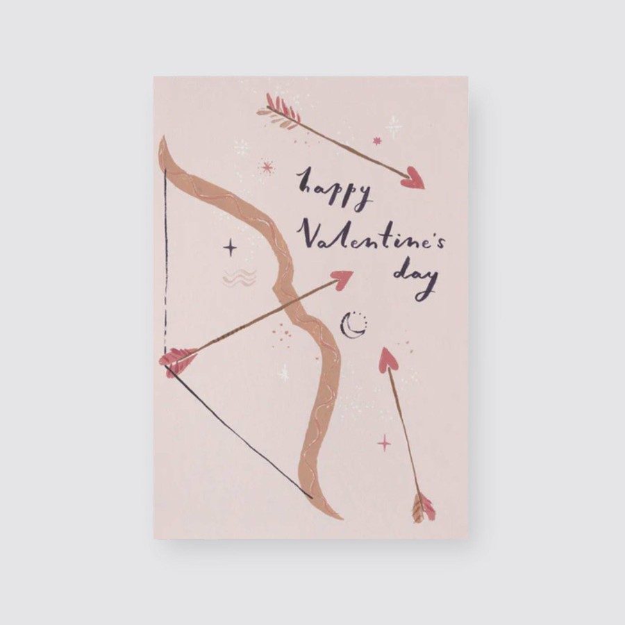 Greetings Cards Sister Paper Co. Love & Friendship Cards | Cupid'S Arrow Card