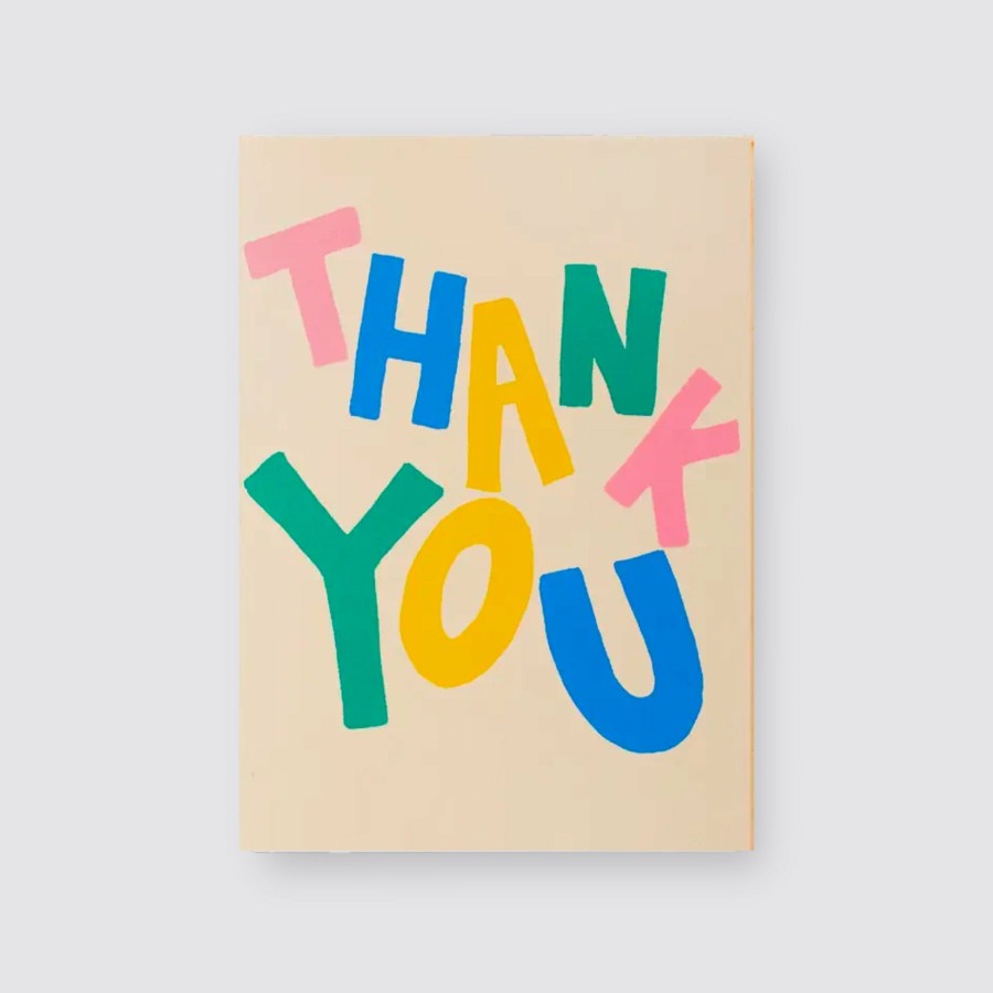 Greetings Cards Alphabet Studios Thank You Cards | Wobbly Thank You