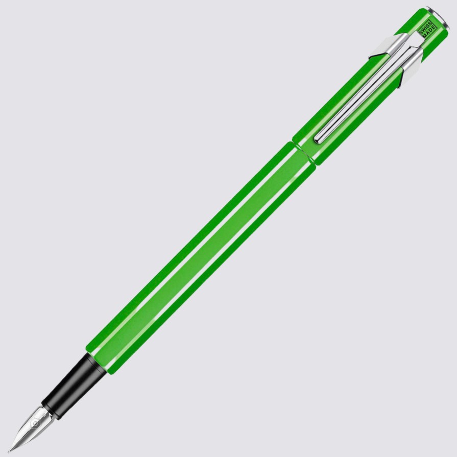 Stationery Caran d'Ache Fountain Pens | 849 Fountain Pen - Medium Nib / Green