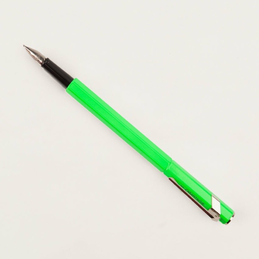 Stationery Caran d'Ache Fountain Pens | 849 Fountain Pen - Medium Nib / Green