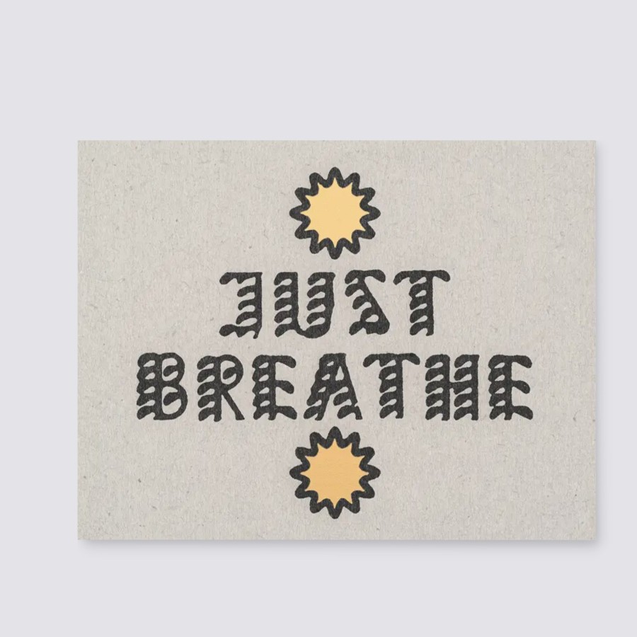 Greetings Cards Red Cap Good Luck & Leaving Cards | Just Breathe