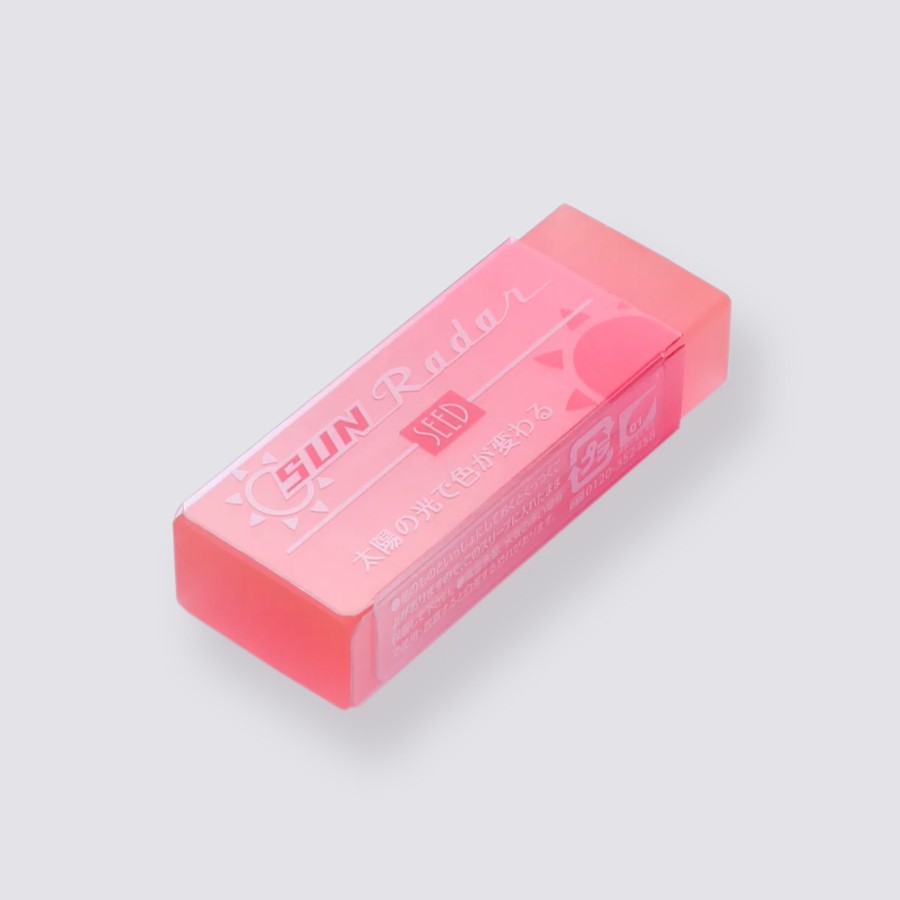 Stationery Seed Erasers | Colour Changing Eraser - Pink Violet