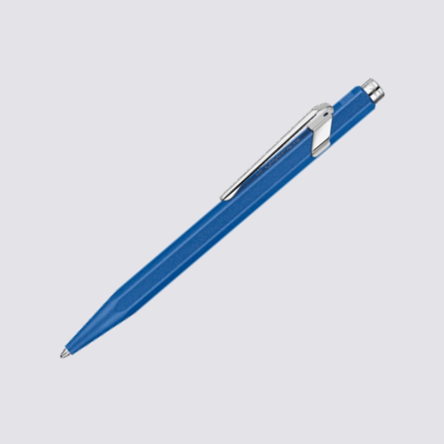 Stationery Caran d'Ache Ballpoint Pens | 849 Ballpoint Pen - Colormat-X Blue