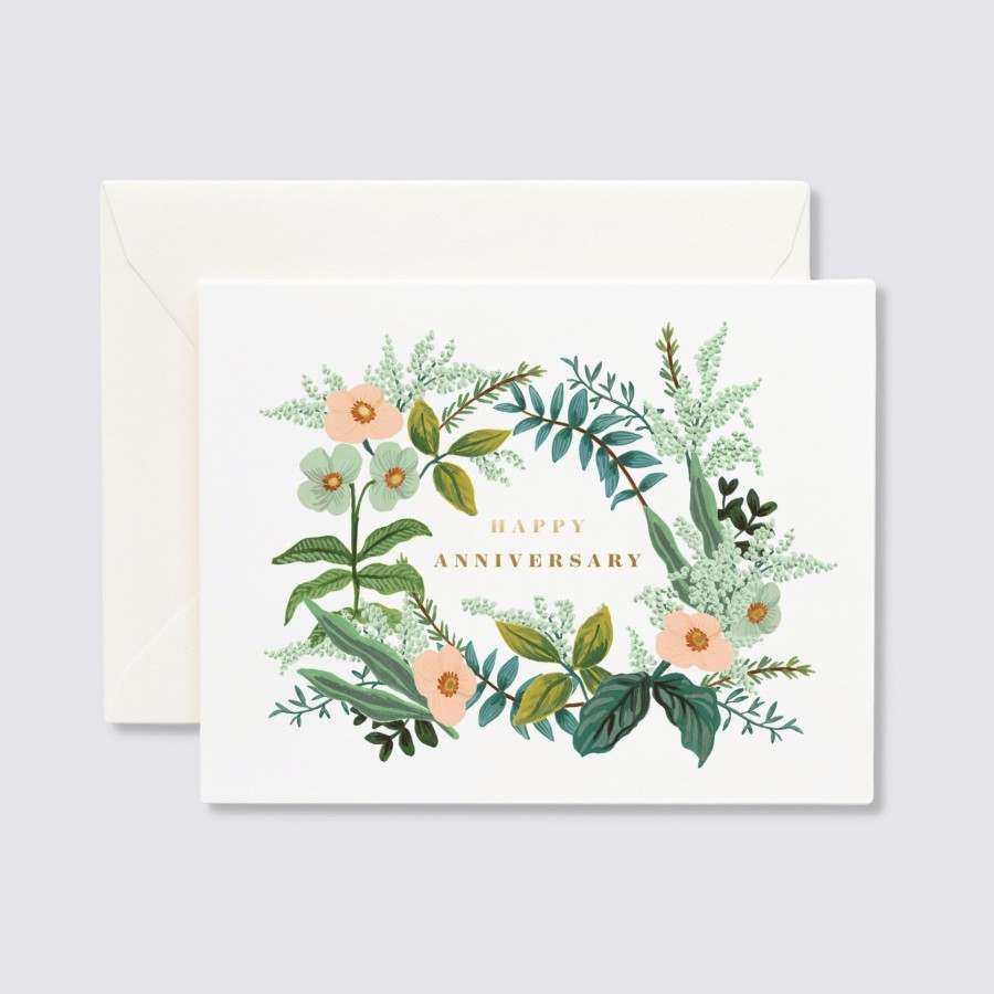 Greetings Cards Rifle Paper Co Anniversary Cards | Anniversary Bouquet Flowers