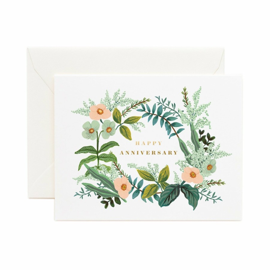 Greetings Cards Rifle Paper Co Anniversary Cards | Anniversary Bouquet Flowers