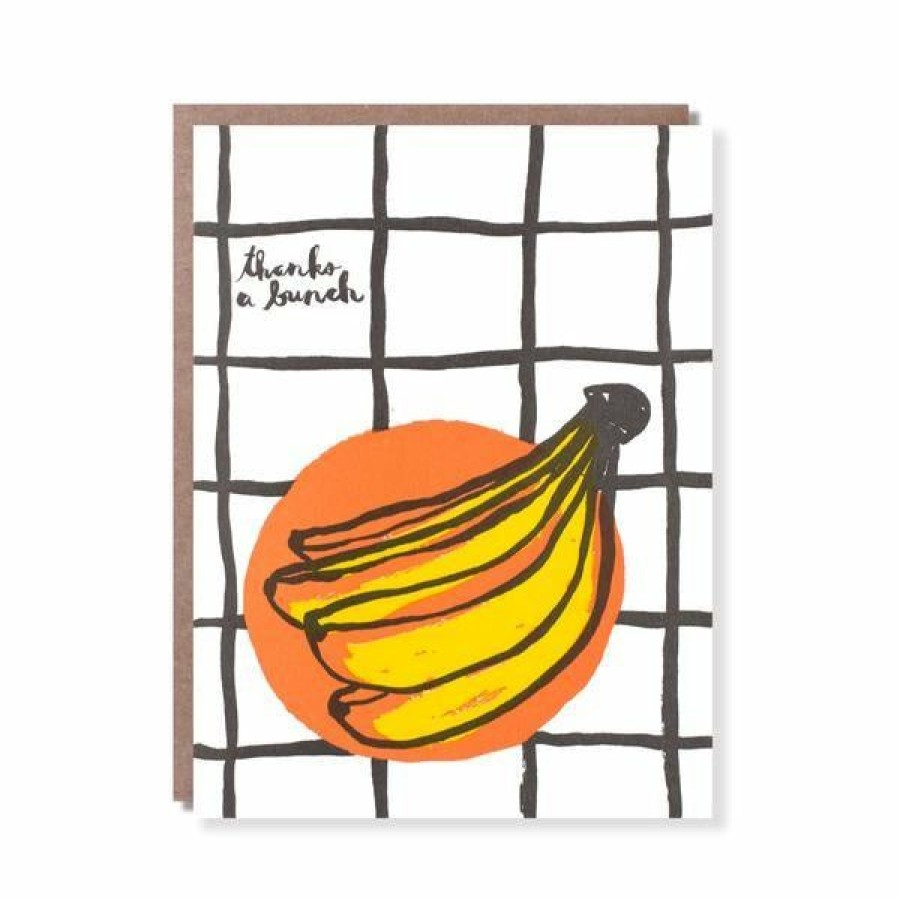 Greetings Cards Egg Press Thank You Cards | Banana Thank You