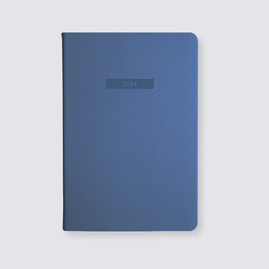 Diaries MiGoals 2024 Diaries | 2024 A5 Weekly Notes Diary - Element Blue