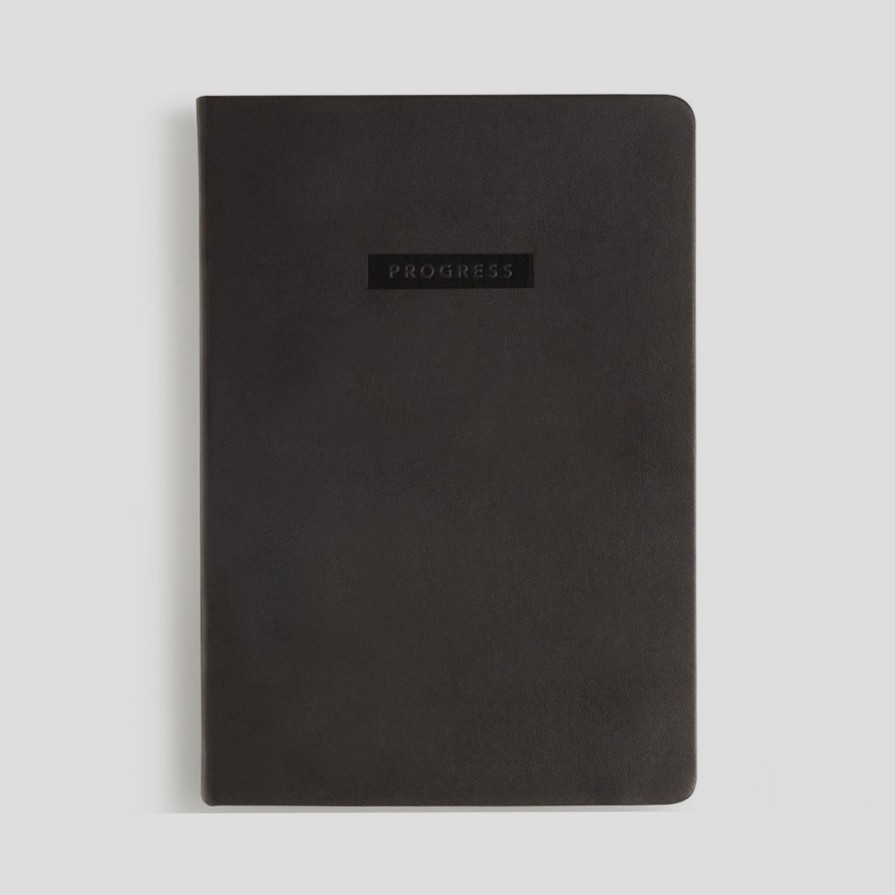 Diaries MiGoals Purpose & Goal Journals | Progress Journal - Black