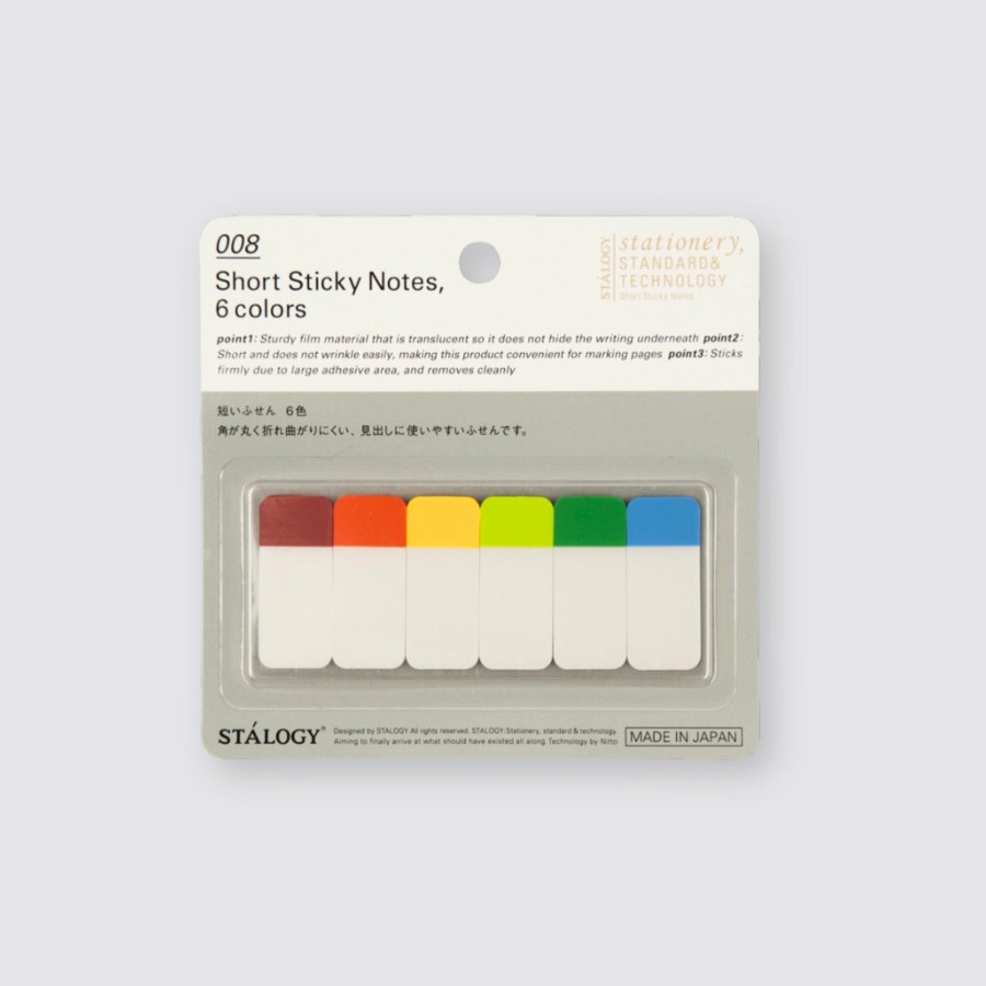 Stationery Stalogy Sticky Notes | Short Sticky Notes - Set A