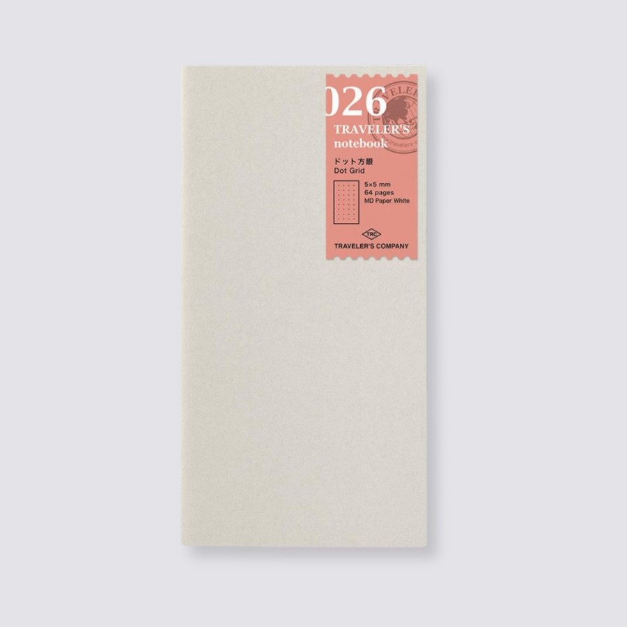 Notebooks Traveller's Company Dot Grid Notebooks | Notebook Refill - Dot Grid