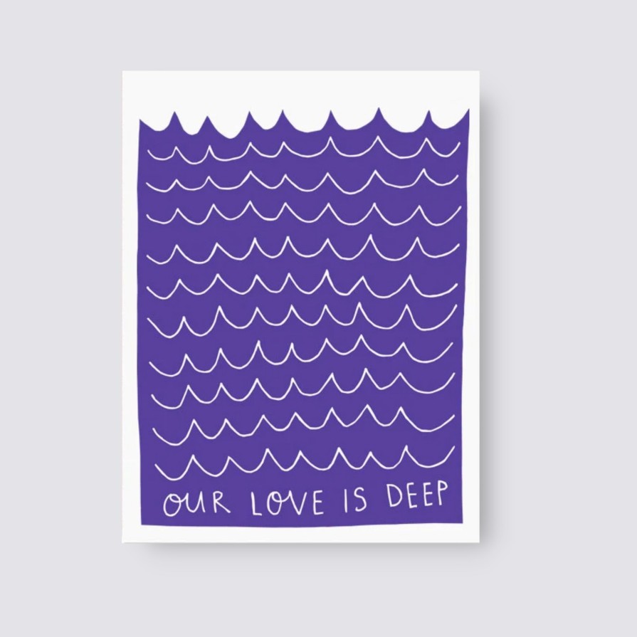 Greetings Cards Badger & Burke Love & Friendship Cards | Deep Love Card