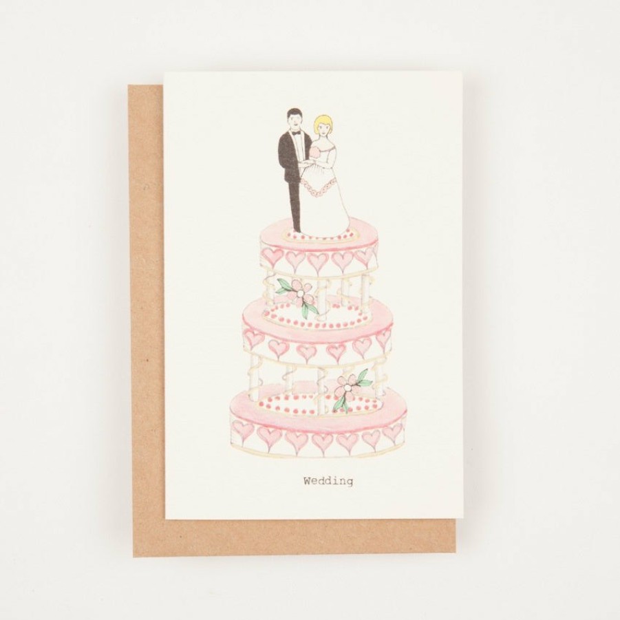 Greetings Cards Rosie Wonders Wedding & Engagement Cards | Wedding Cake Rosie Wonders