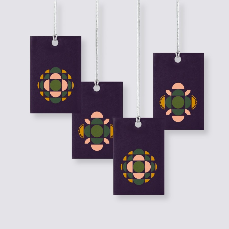 Edits Storigraphic Sustainable Edit | Gift Tags - Seventies Christmas