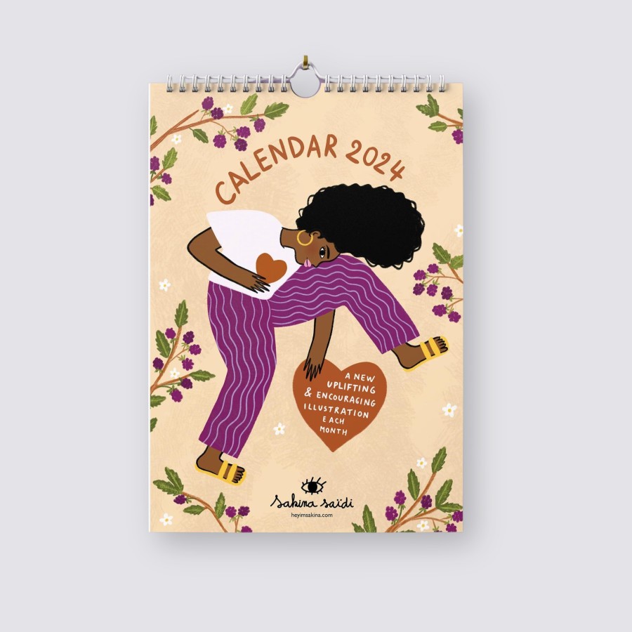 Diaries Sakina Saidi 2024 Diaries | Wall Hanging Calendar 2024